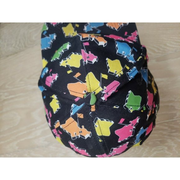 Oahu Golf Apparel Snapback Hat OGA Limited Release Hawaii Hat Multicolor Funky - Picture 7 of 10